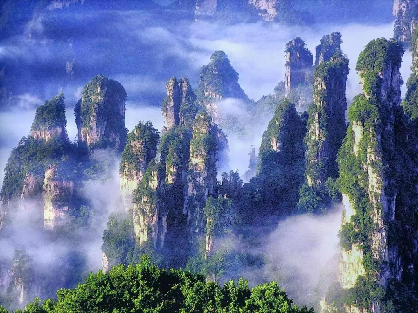 Yijingju Humanistic Inn Жангжиаже Екстериор снимка