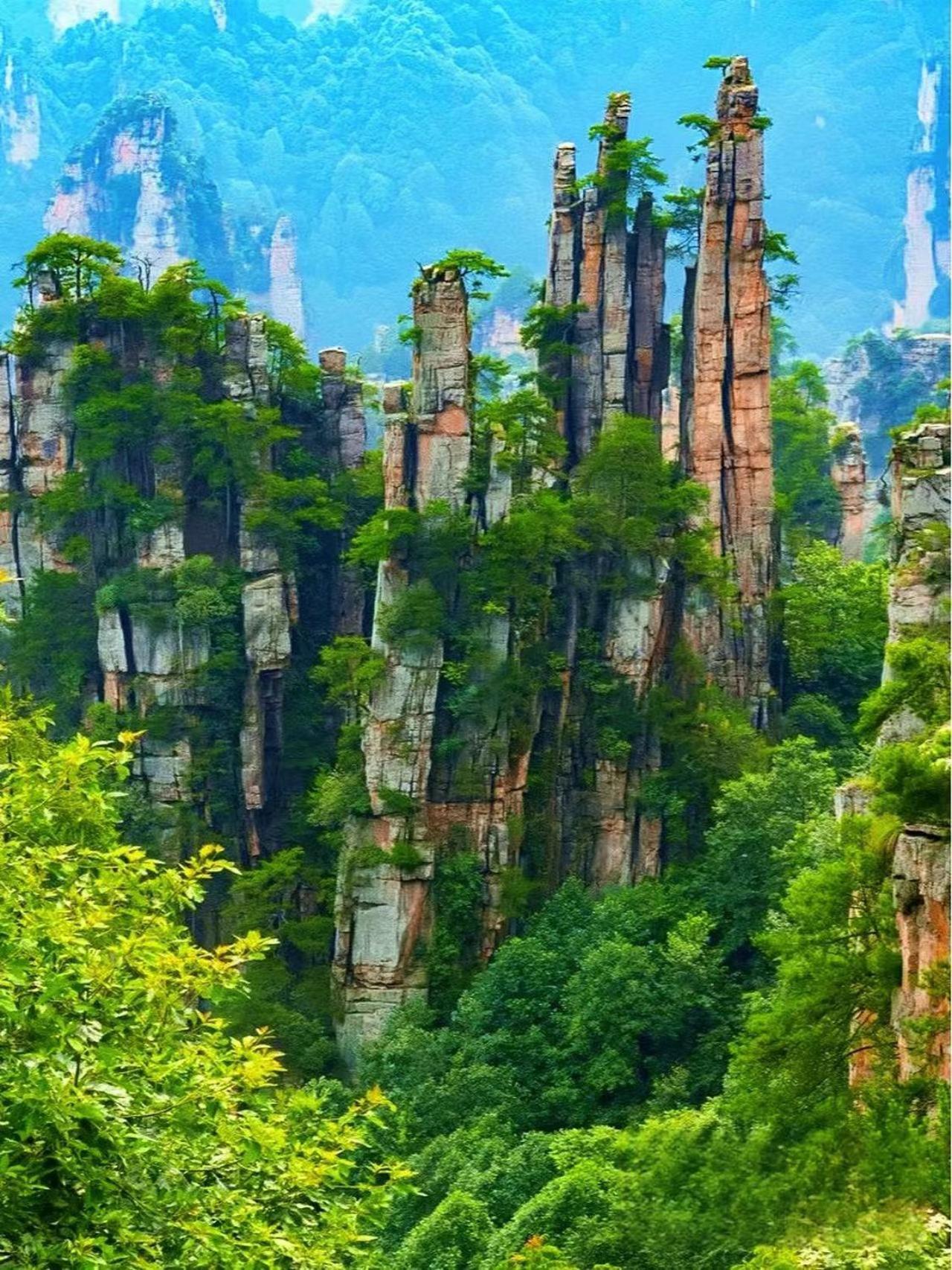 Yijingju Humanistic Inn Жангжиаже Екстериор снимка